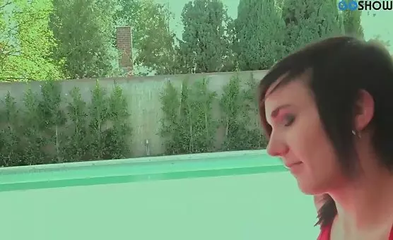 Lesbian Frolicking Inked Emo Tattoos and Wet Passion